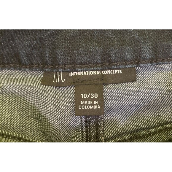 INC Womens 10/30S Jeans Blue Denim Madison Skinny Mid Rise 5-Pocket 27.5" Inseam - Picture 7 of 7